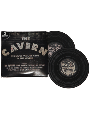 Cavern Club record coaster set