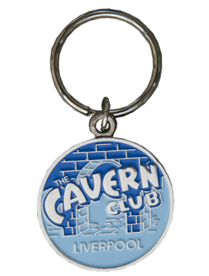 Round Cavern Club logo key ring