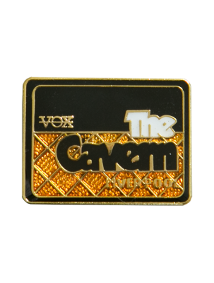 Cavern Club amplifier shaped pin badge